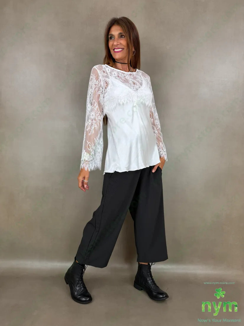 tshirt pizzo cropped 96pl4ea - TSHIRT