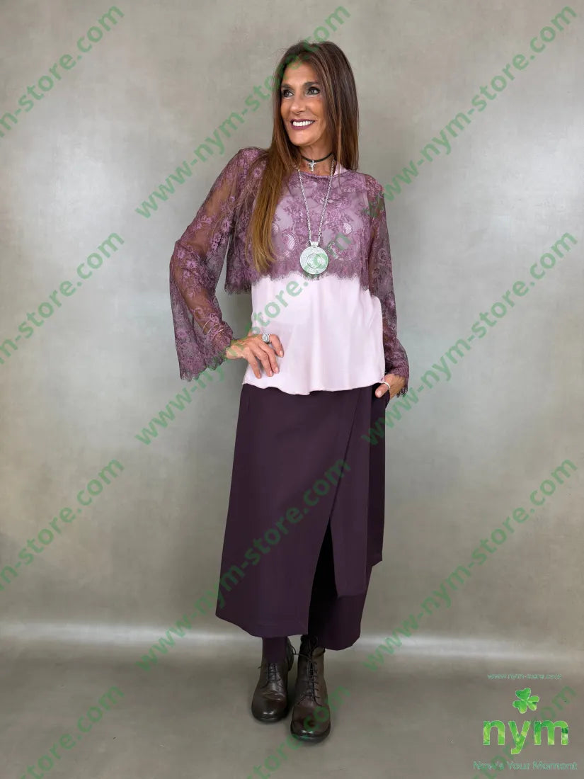 tshirt pizzo cropped 96pl4ea - TSHIRT
