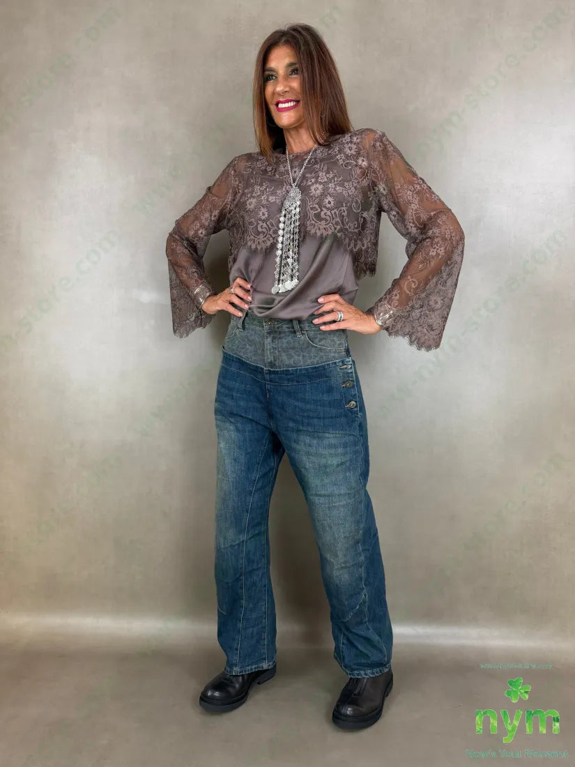 tshirt pizzo cropped 96pl4ea - TSHIRT