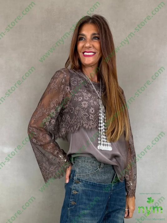 tshirt pizzo cropped 96pl4ea - TSHIRT