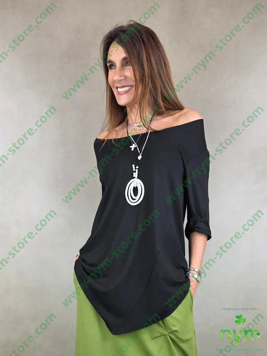 tshirt punte davanti dietro 92co8ea U / NERO / PE26 TSHIRT
