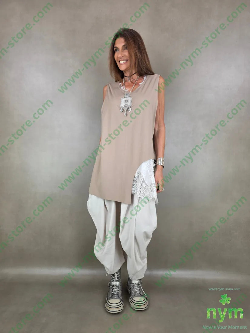 tshirt punto mi senza maniche 66vi28pa6ea - U / CAMMELLO / PE26 - TSHIRT