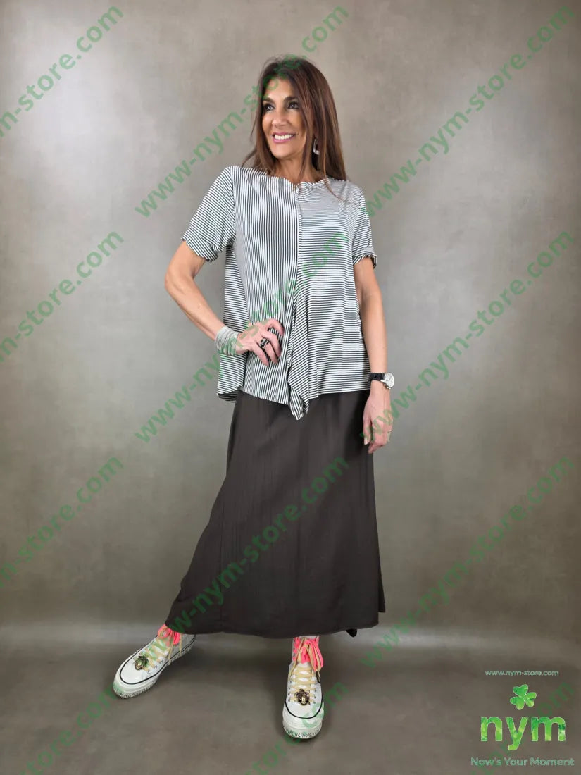 tshirt riga punta sbieco 96vi4ea TSHIRT