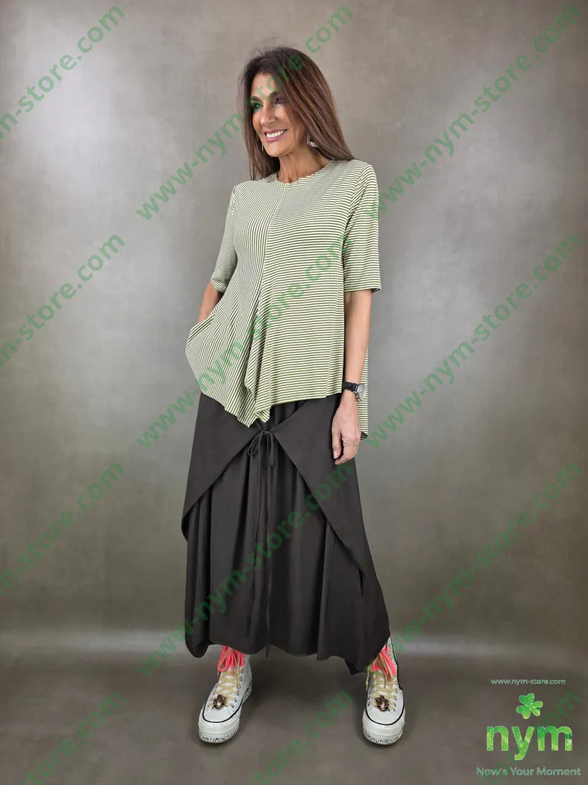 tshirt riga punta sbieco 96vi4ea TSHIRT