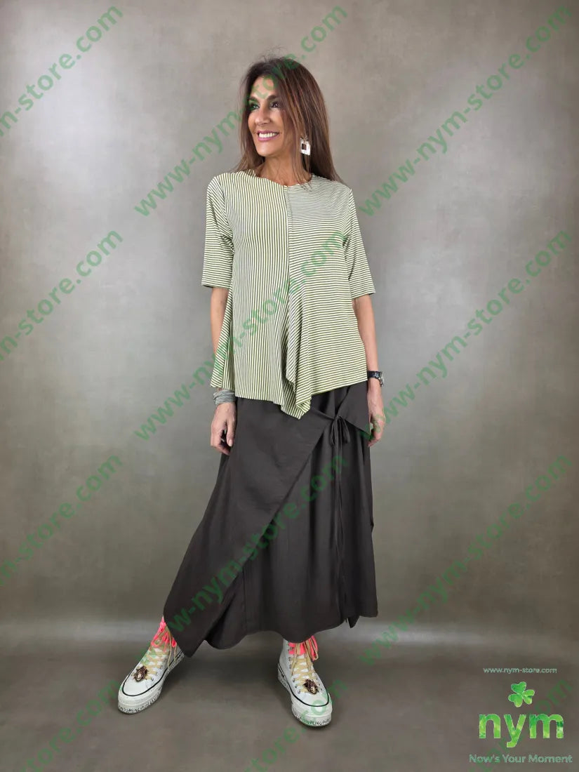 tshirt riga punta sbieco 96vi4ea TSHIRT