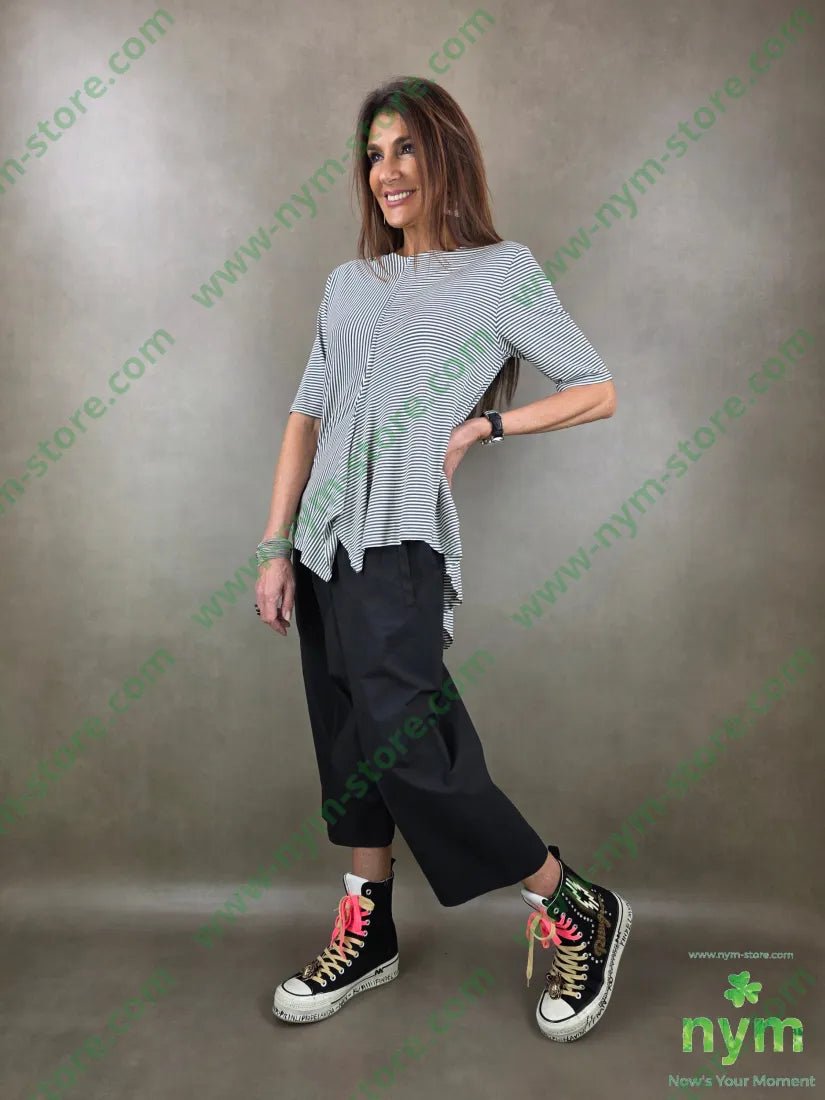 tshirt riga punta sbieco 96vi4ea TSHIRT