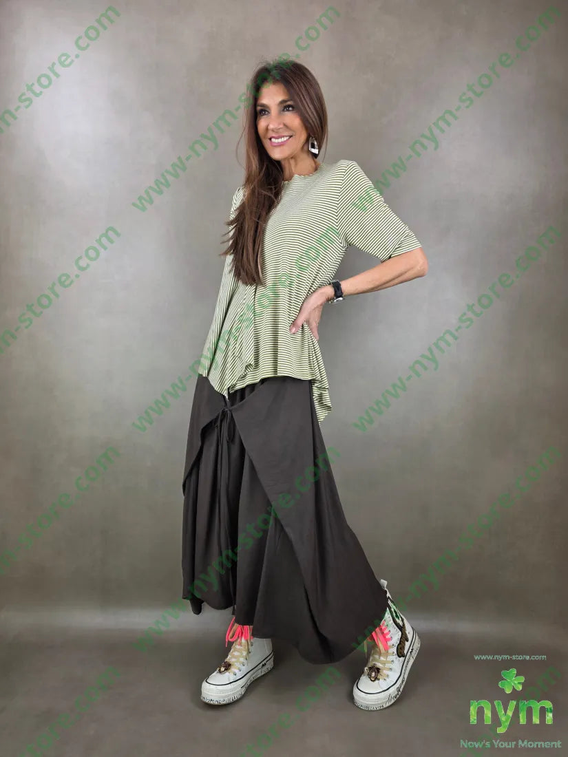 tshirt riga punta sbieco 96vi4ea TSHIRT