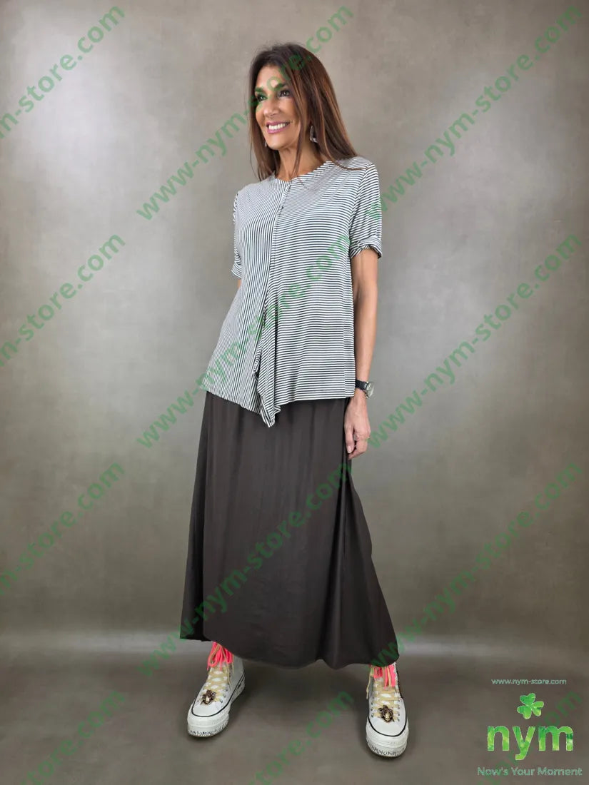 tshirt riga punta sbieco 96vi4ea TSHIRT