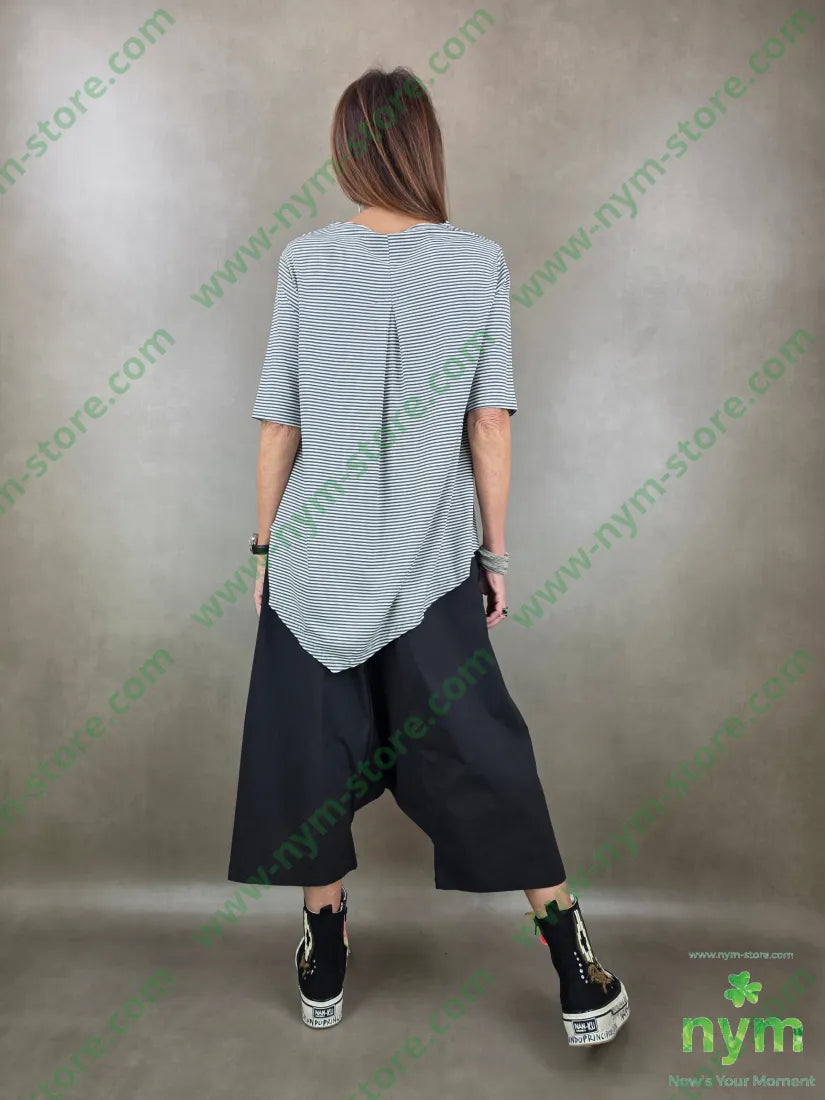 tshirt riga punta sbieco 96vi4ea TSHIRT