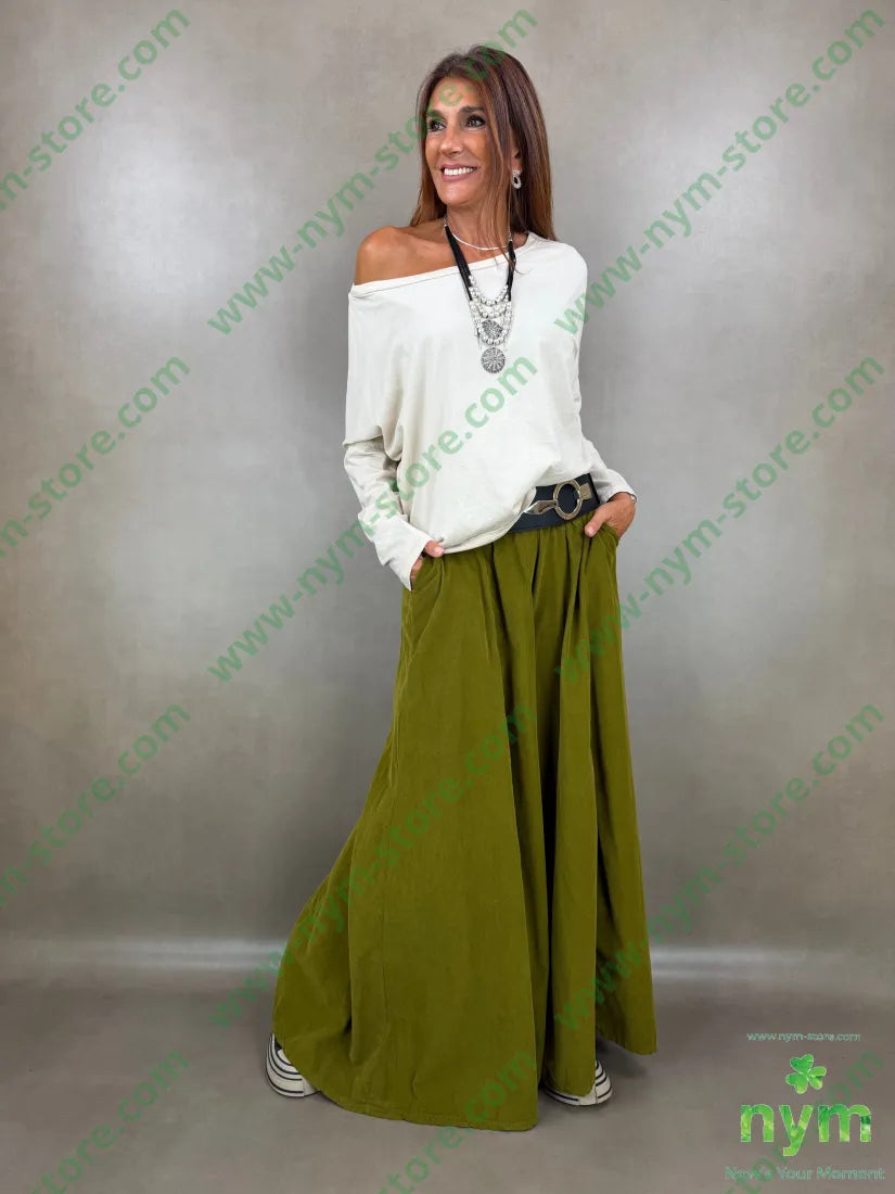 tshirt scollata a kimono 100co - TSHIRT