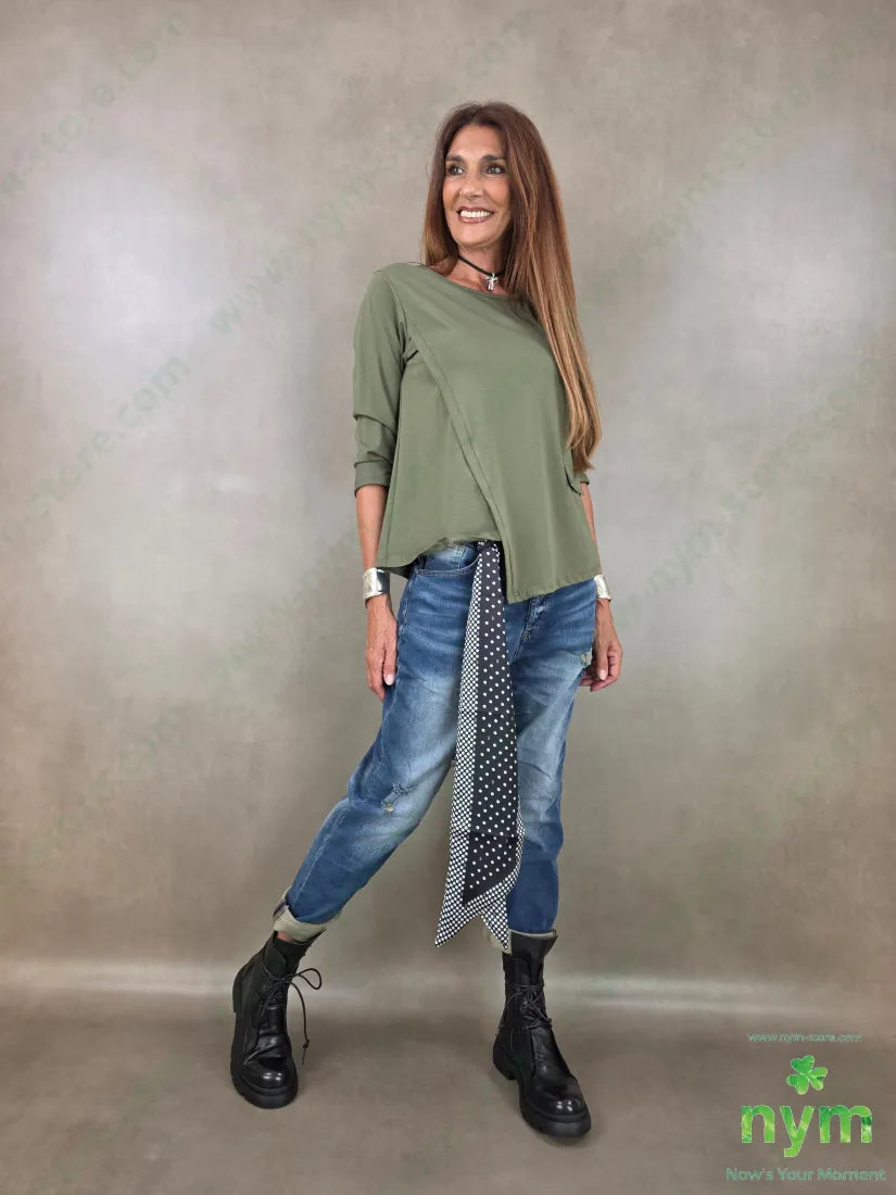 tshirt sormonto asimmetrico 95co5ea - TSHIRT