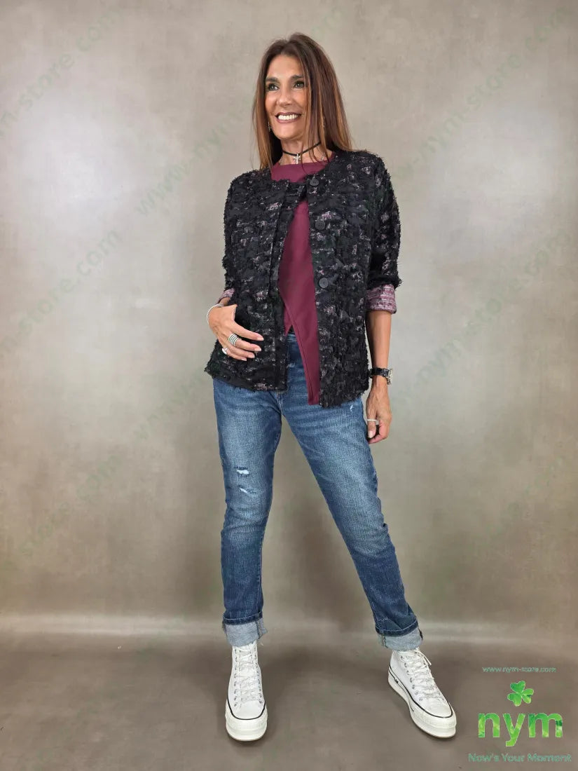tshirt spacco bordato 95co5ea - TSHIRT
