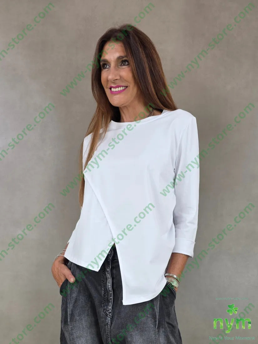 tshirt spacco bordato 95co5ea - U / BIANCO / AI26 - TSHIRT