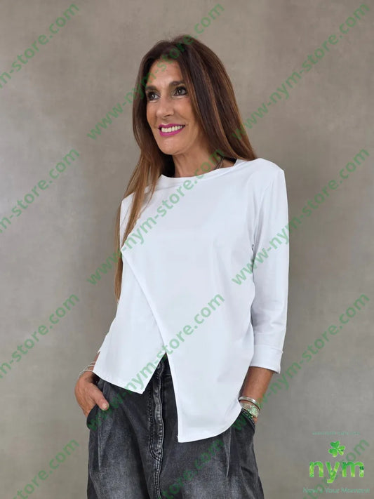 tshirt spacco bordato 95co5ea - U / BIANCO / AI26 - TSHIRT