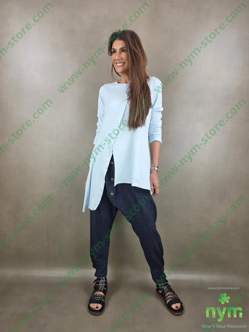 tshirt spacco e bordo trasversale 100co - TSHIRT