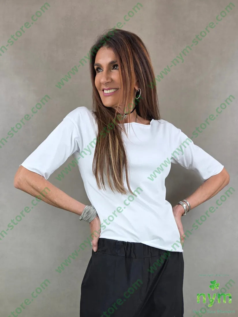tshirt stretta tutta taglio vivo 94co6ea - TSHIRT