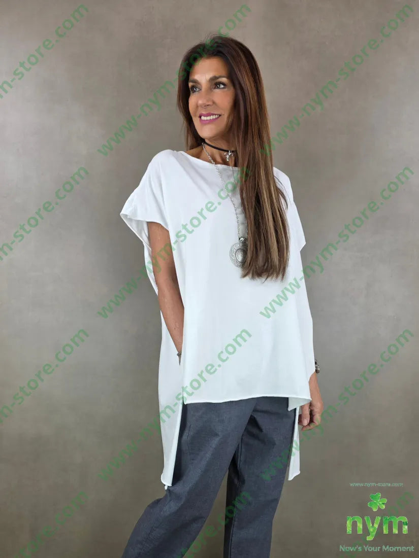 tshirt superover senza la manica 100co U / BIANCO / PE26 TSHIRT