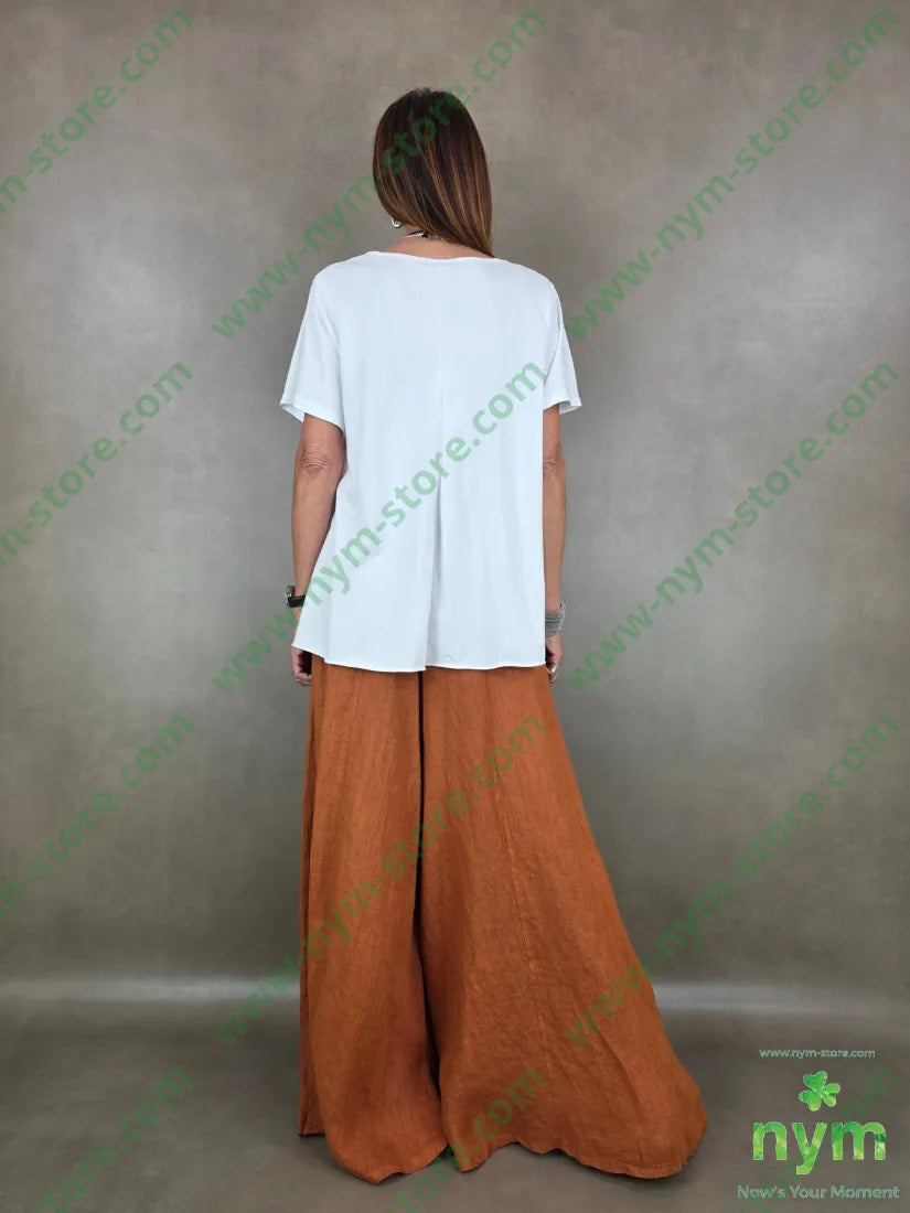 tshirt trapezio piccola piega 95co5ea - TSHIRT