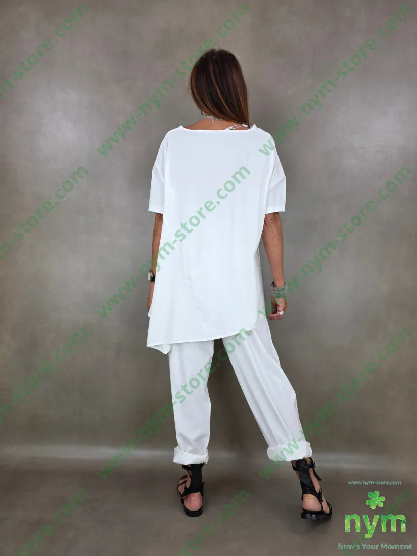 tunica bengalina collo asimmetrico 76vi21ny3ea - CAMICIA