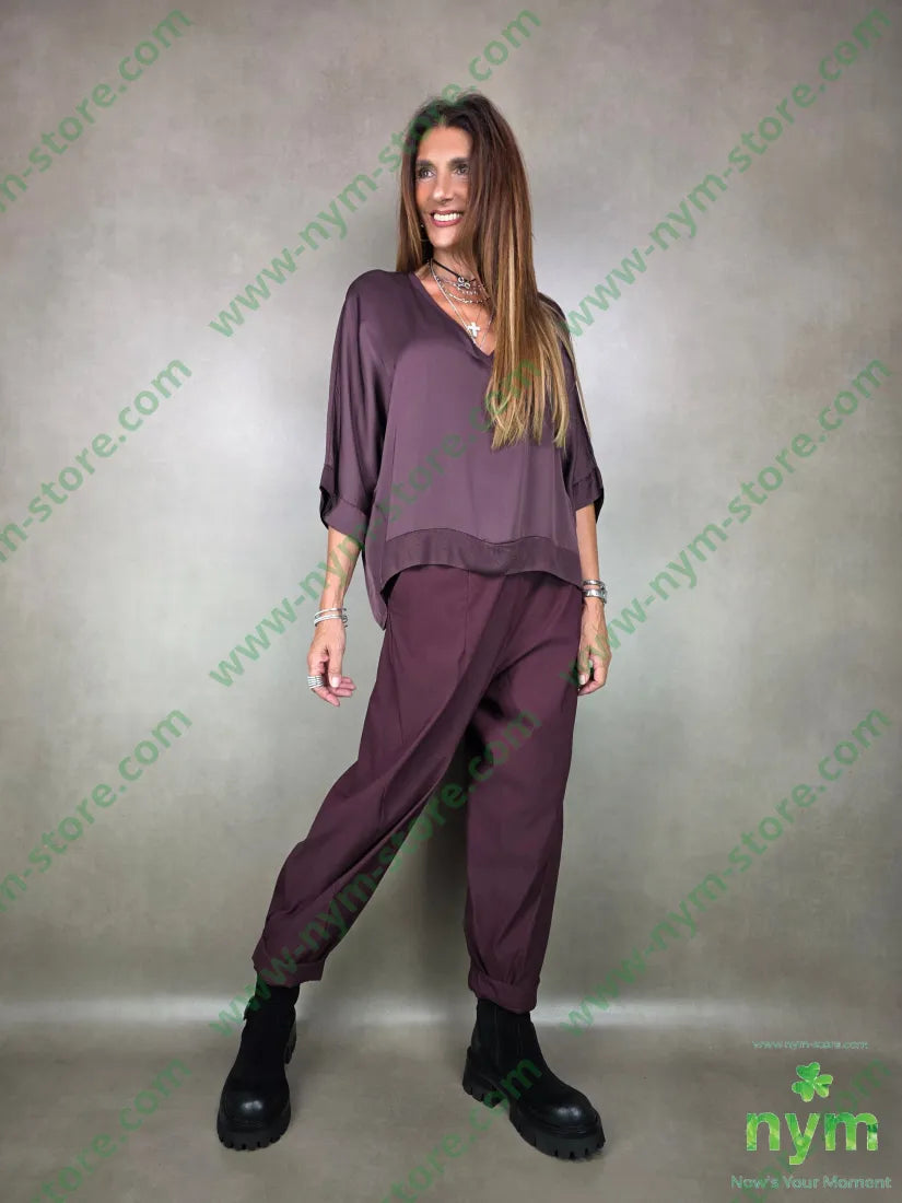 tunica bordi costina 100vi CAMICIA