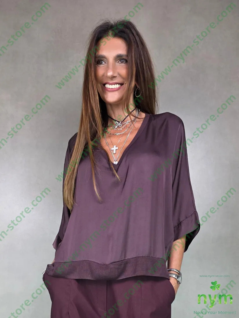 tunica bordi costina 100vi CAMICIA