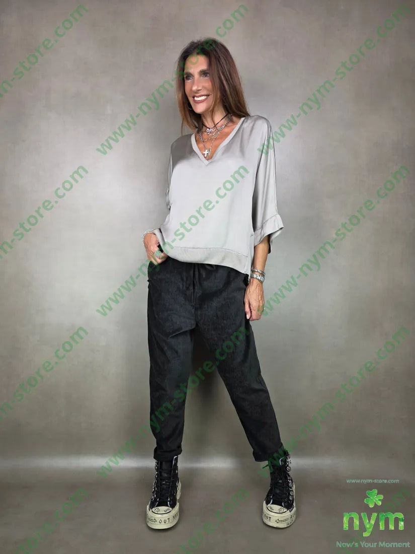 tunica bordi costina 100vi CAMICIA