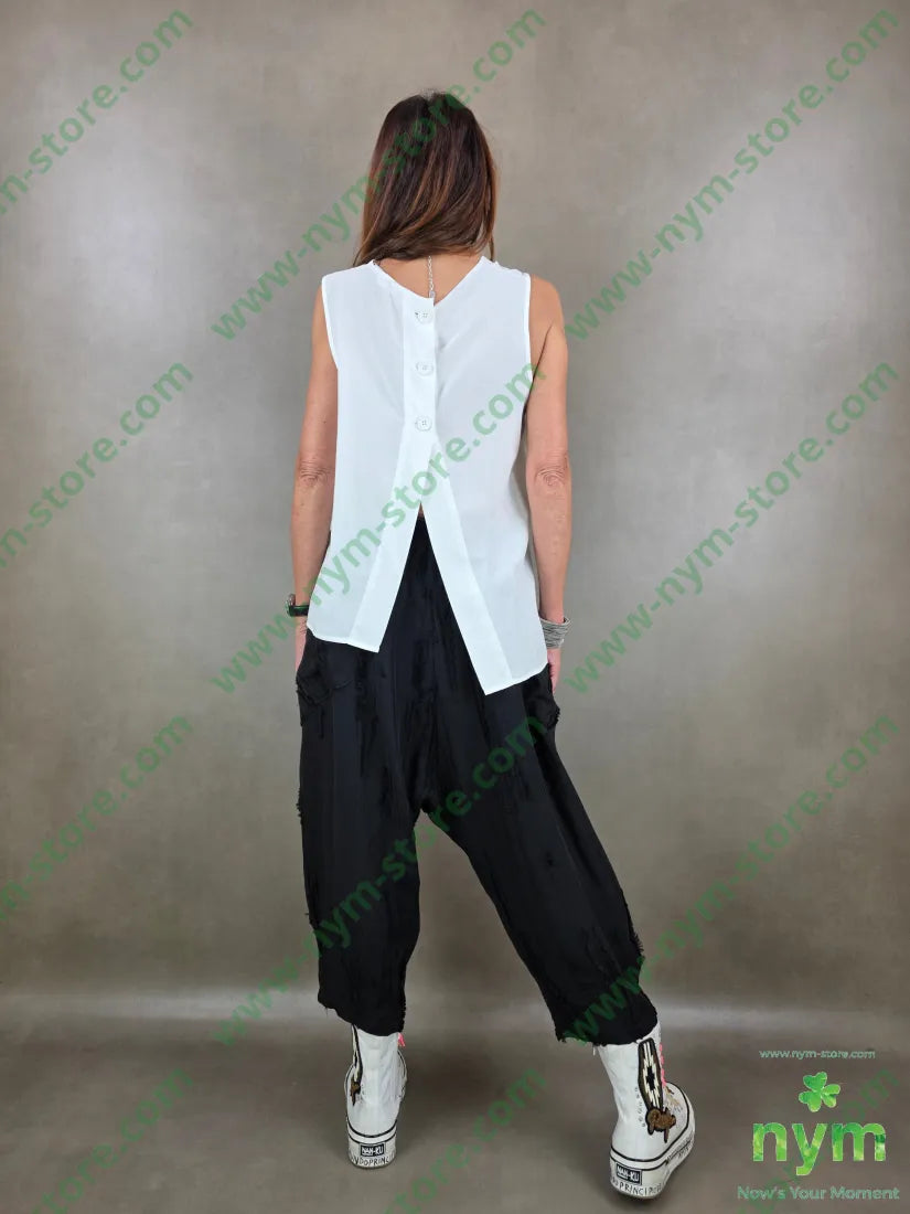 tunica bottoni dto e drappeggio 73vi27pl - CAMICIA