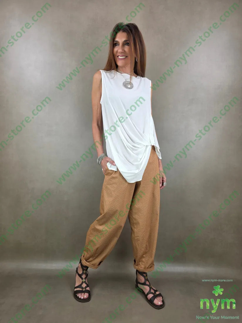 tunica bottoni dto e drappeggio 73vi27pl - CAMICIA