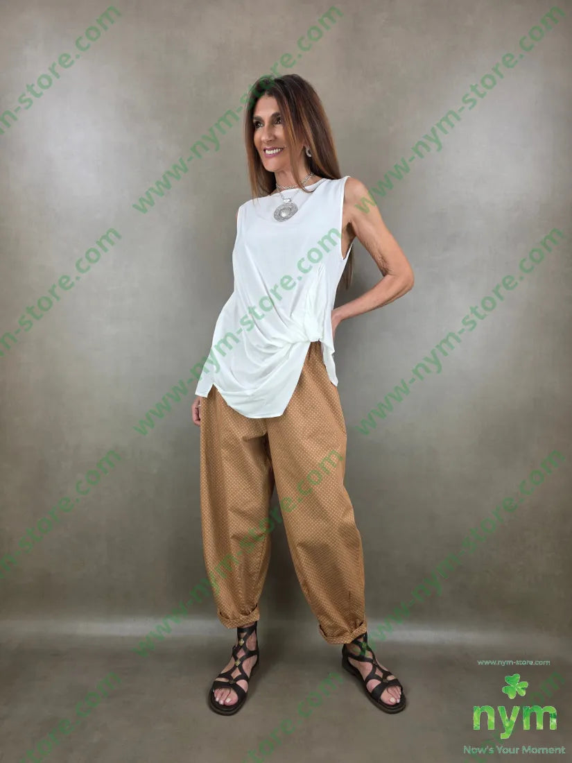 tunica bottoni dto e drappeggio 73vi27pl - CAMICIA