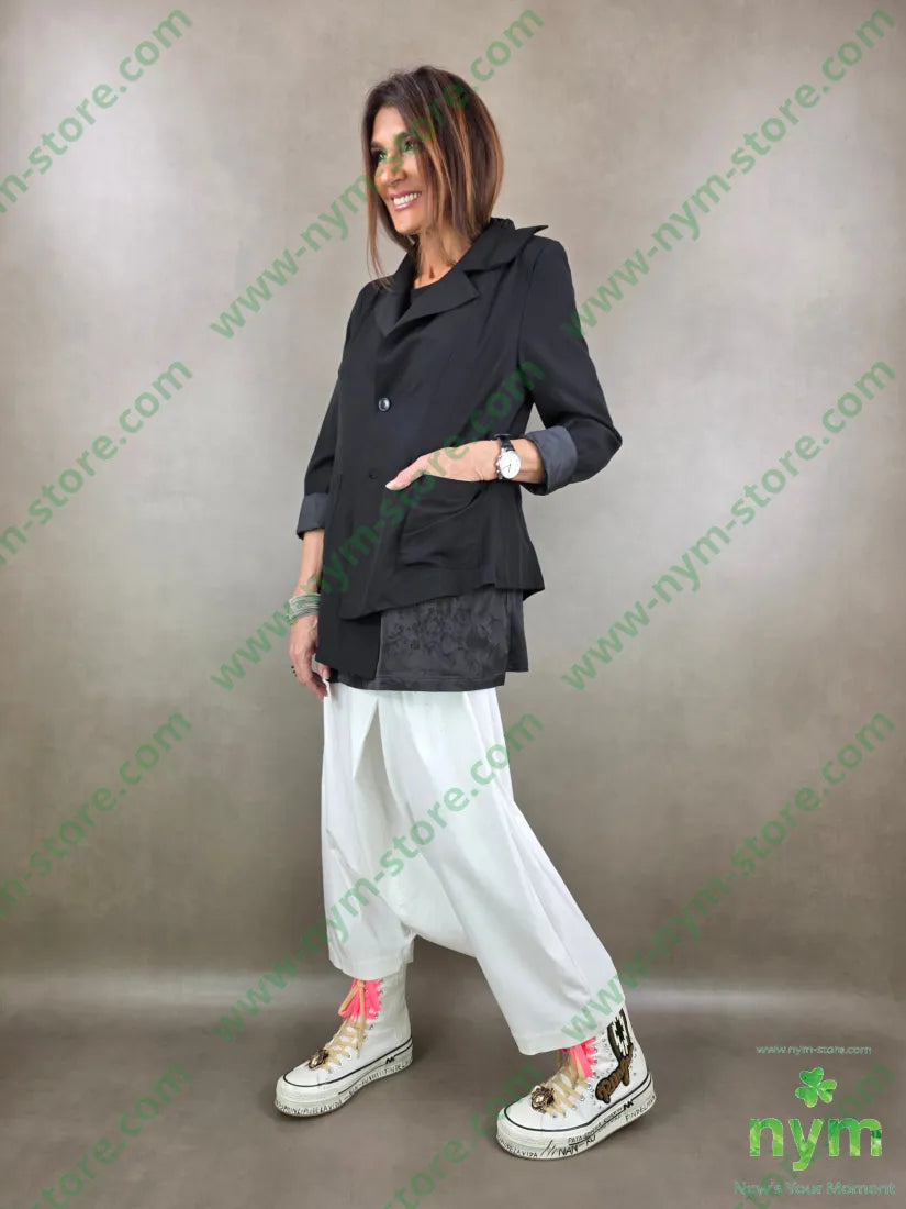 tunica chinois 97pl3ea U / NERO / PE26 MAGLIA