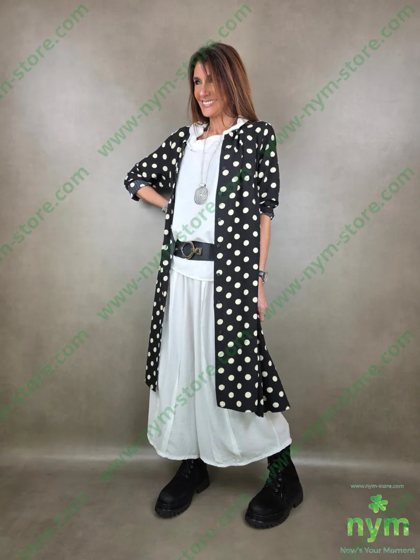 tunica collo ciambella mc 84vi16pa CAMICIA