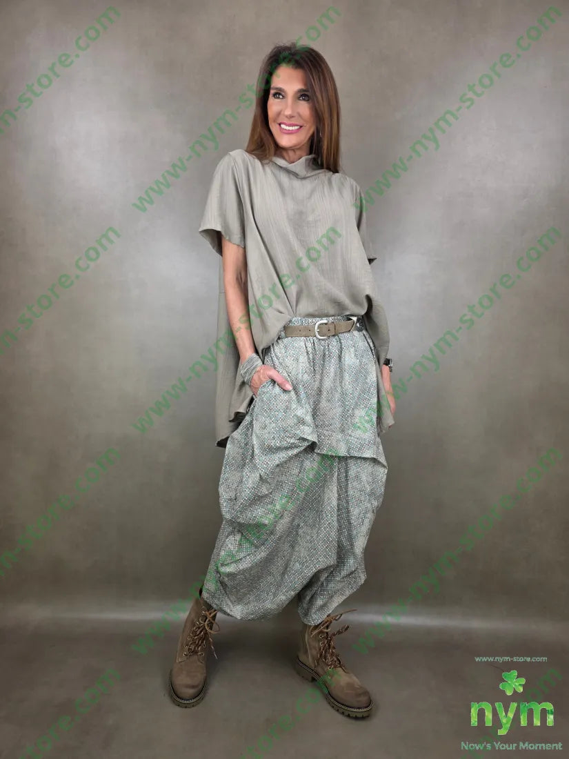 tunica collo ciambella mc 84vi16pa CAMICIA