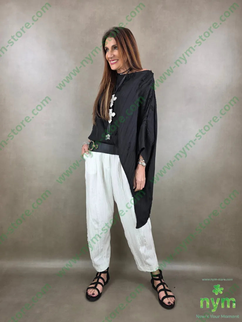 tunica destroyed punta lato 50tc35vi15li - CAMICIA