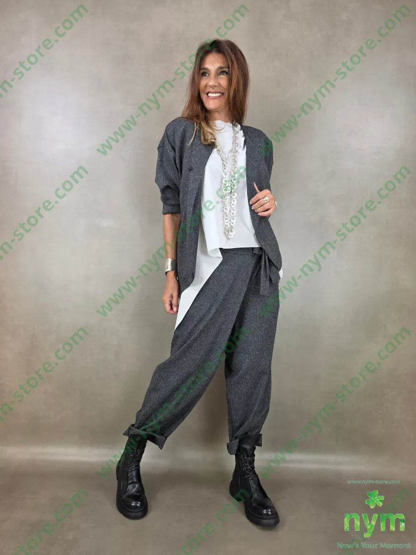 tunica di cotone scollata dietro 100co - U / PERLA / AI26 - CAMICIA