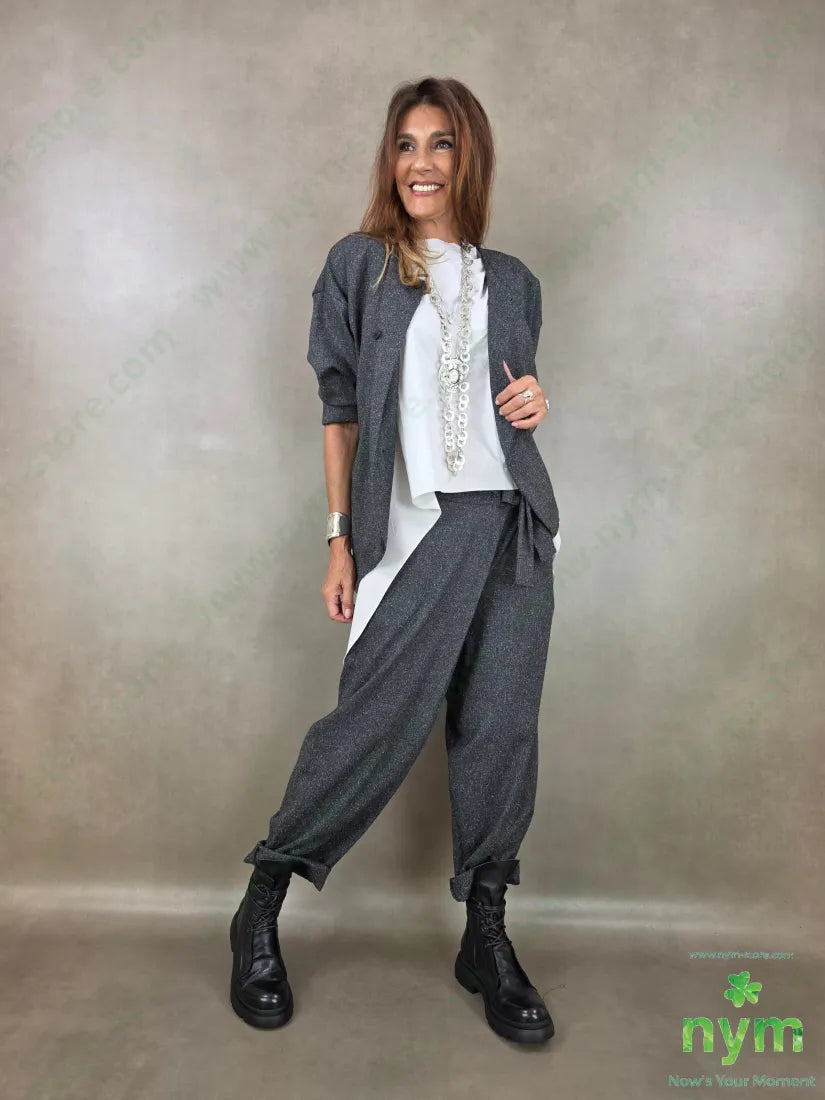 tunica di cotone scollata dietro 100co - U / PERLA / AI26 - CAMICIA