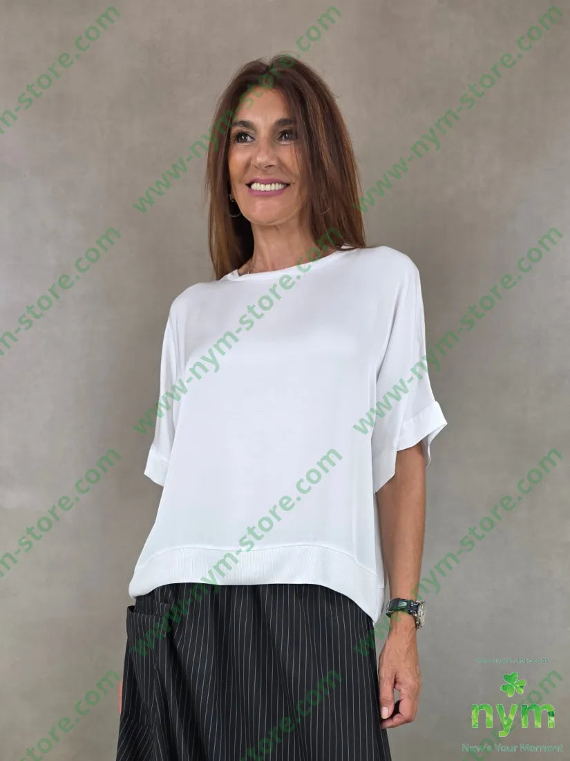 tunica gc bordi costina 100vi - U / BIANCO / AI26 - CAMICIA