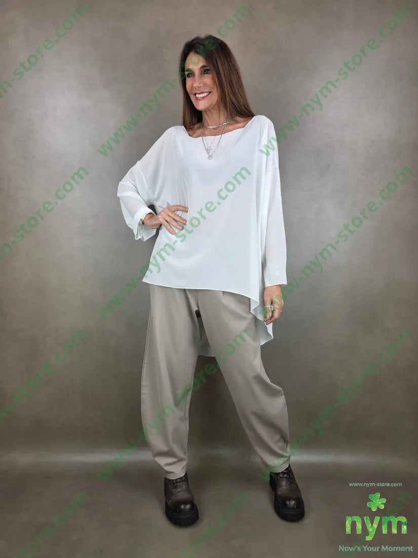 tunica georgette over 100pl CAMICIA