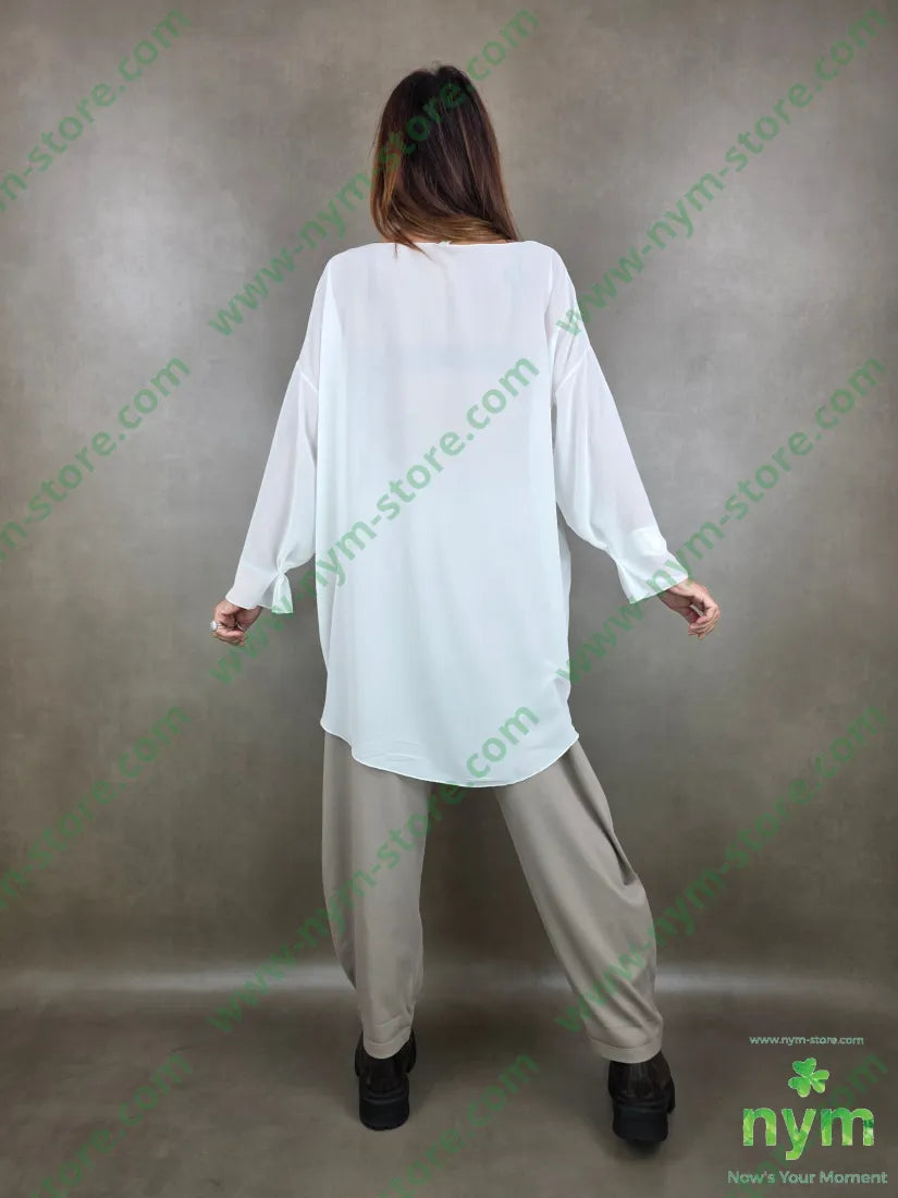 tunica georgette over 100pl CAMICIA