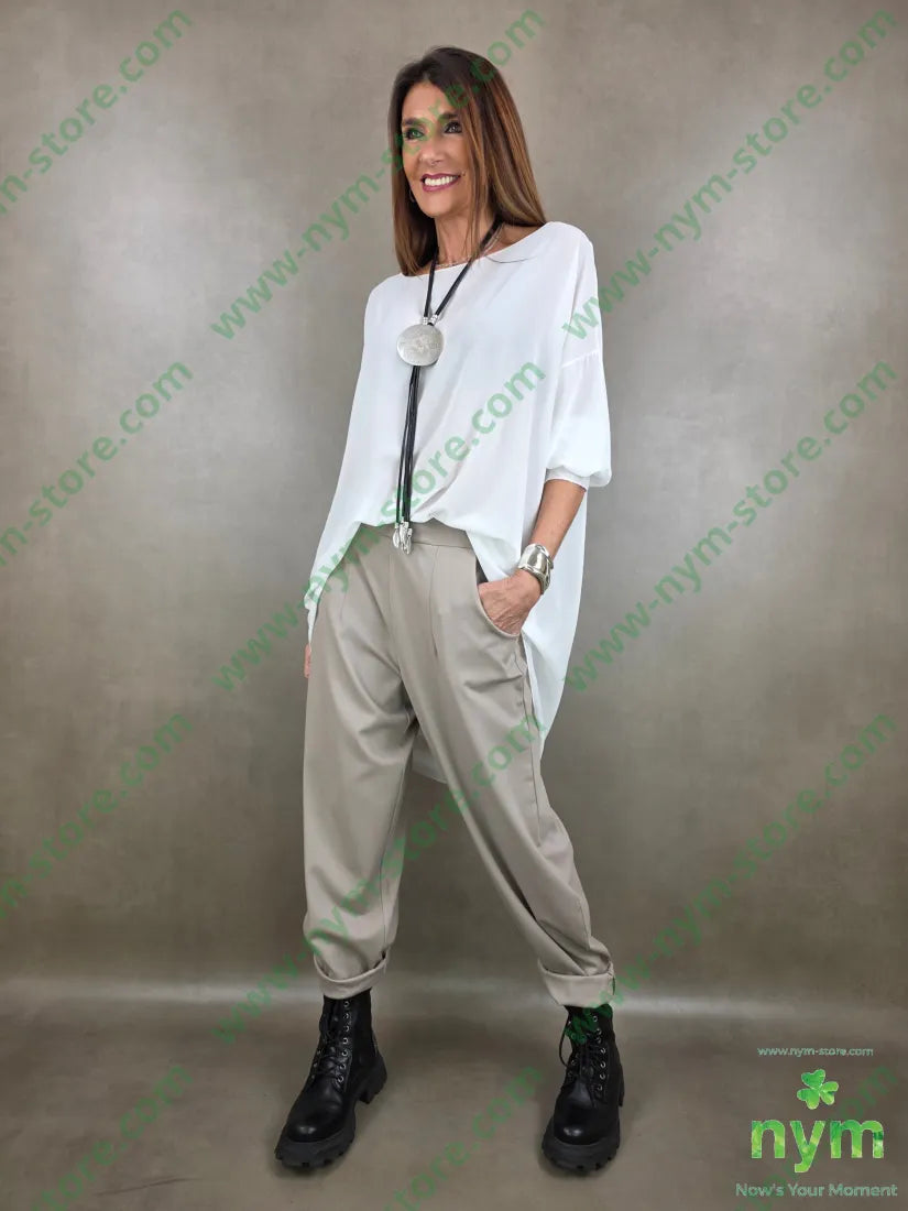 tunica georgette over 100pl CAMICIA