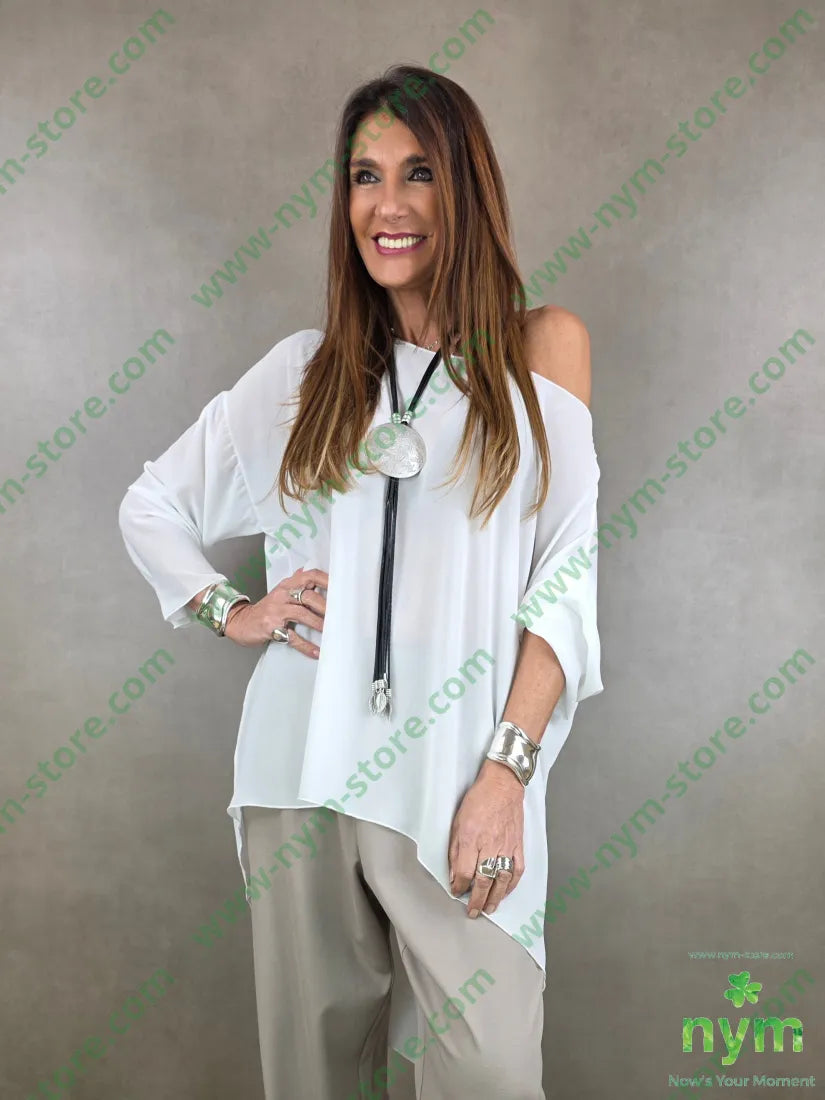 tunica georgette over 100pl CAMICIA