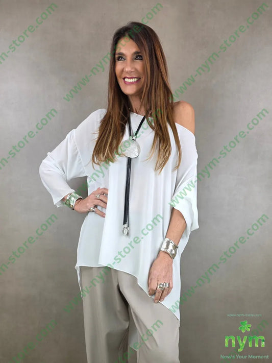 tunica georgette over 100pl CAMICIA