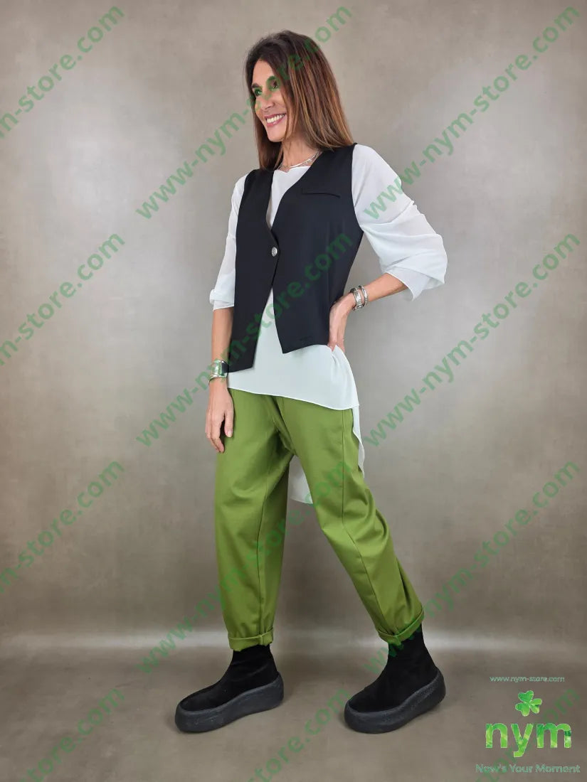 tunica georgette over 100pl CAMICIA