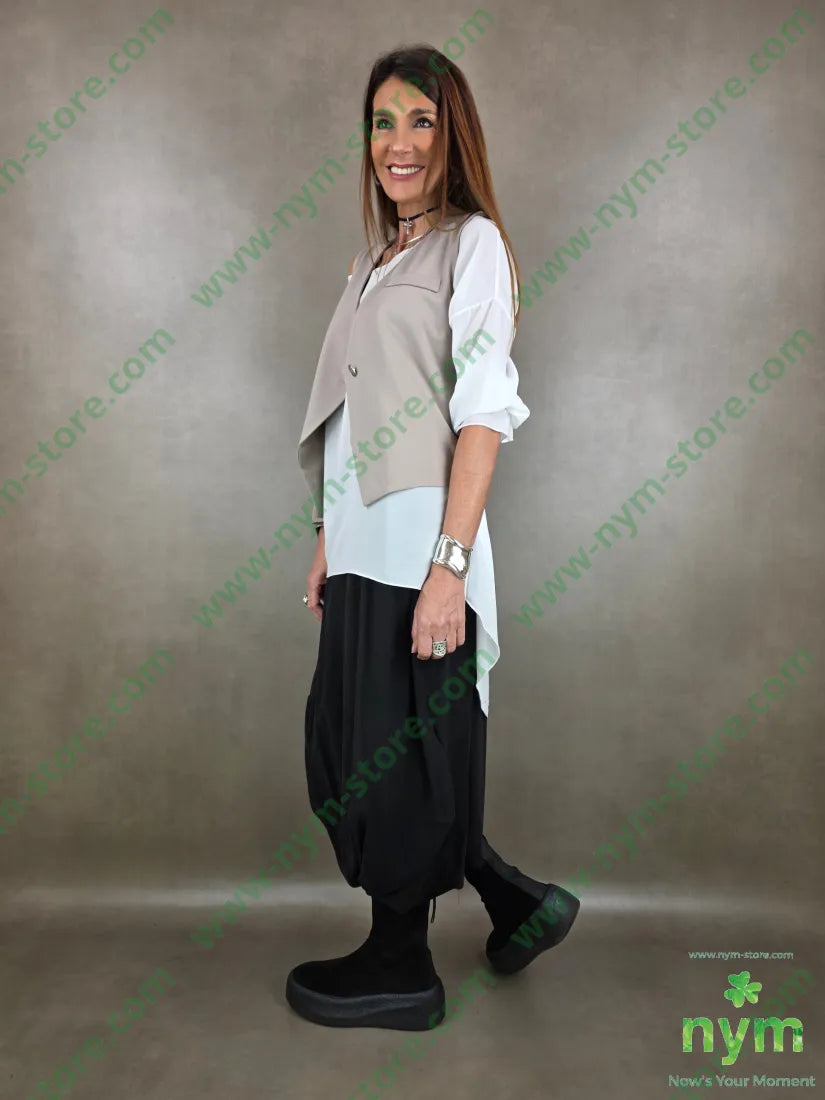 tunica georgette over 100pl CAMICIA