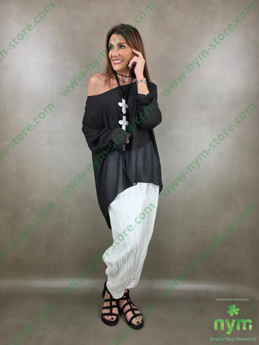 tunica georgette over 100pl - CAMICIA