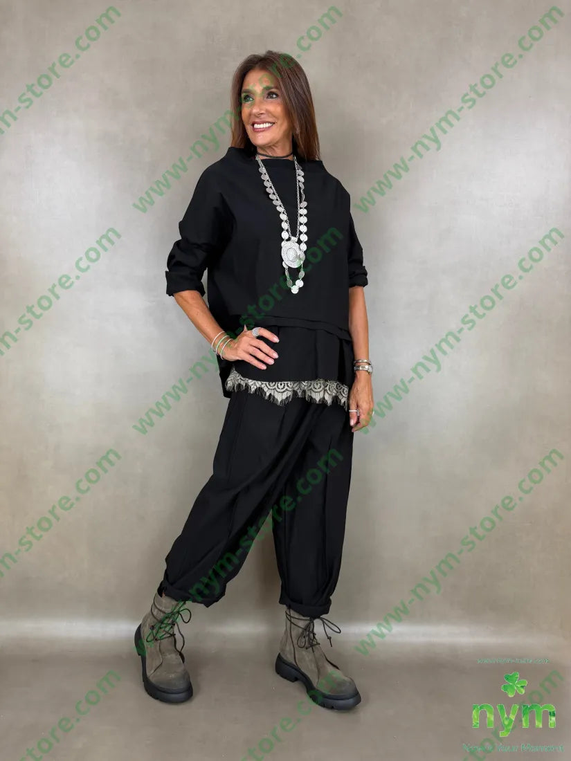 tunica in bengalina piega 79vi19ny2ea - CAMICIA
