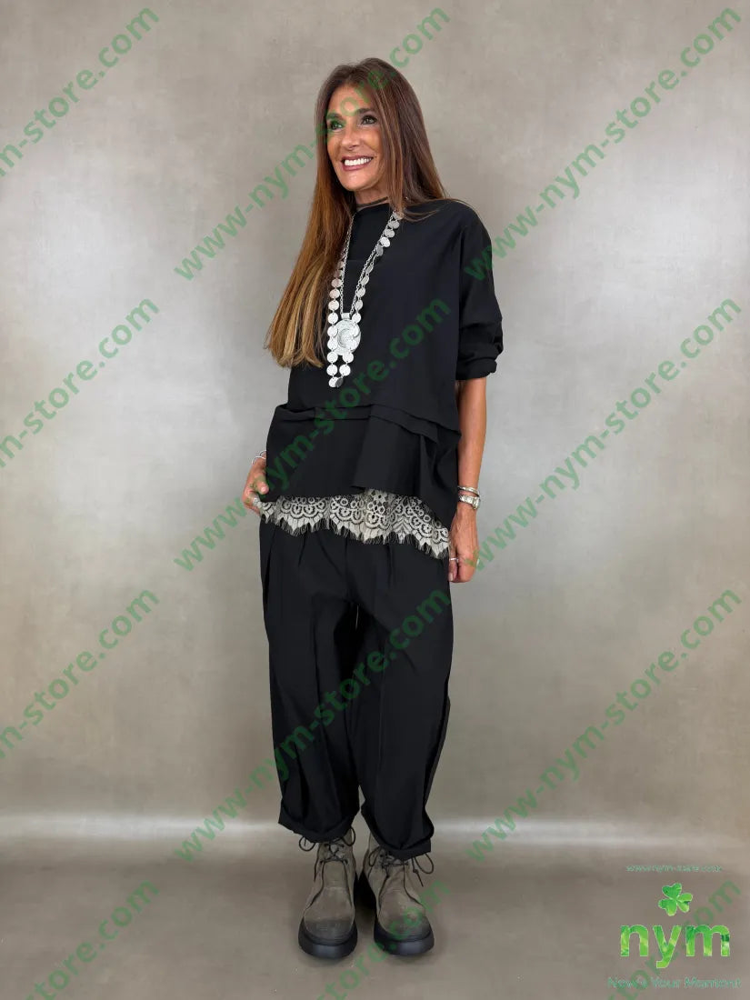 tunica in bengalina piega 79vi19ny2ea - CAMICIA