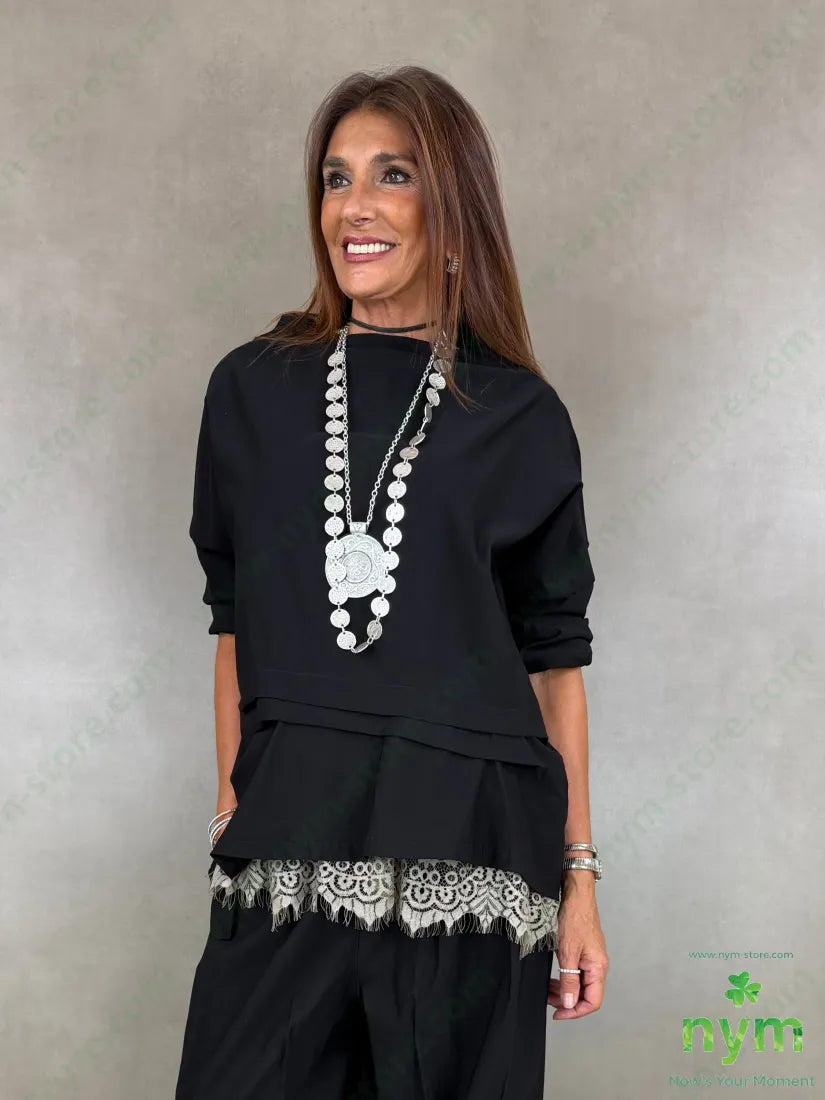 tunica in bengalina piega 79vi19ny2ea - CAMICIA
