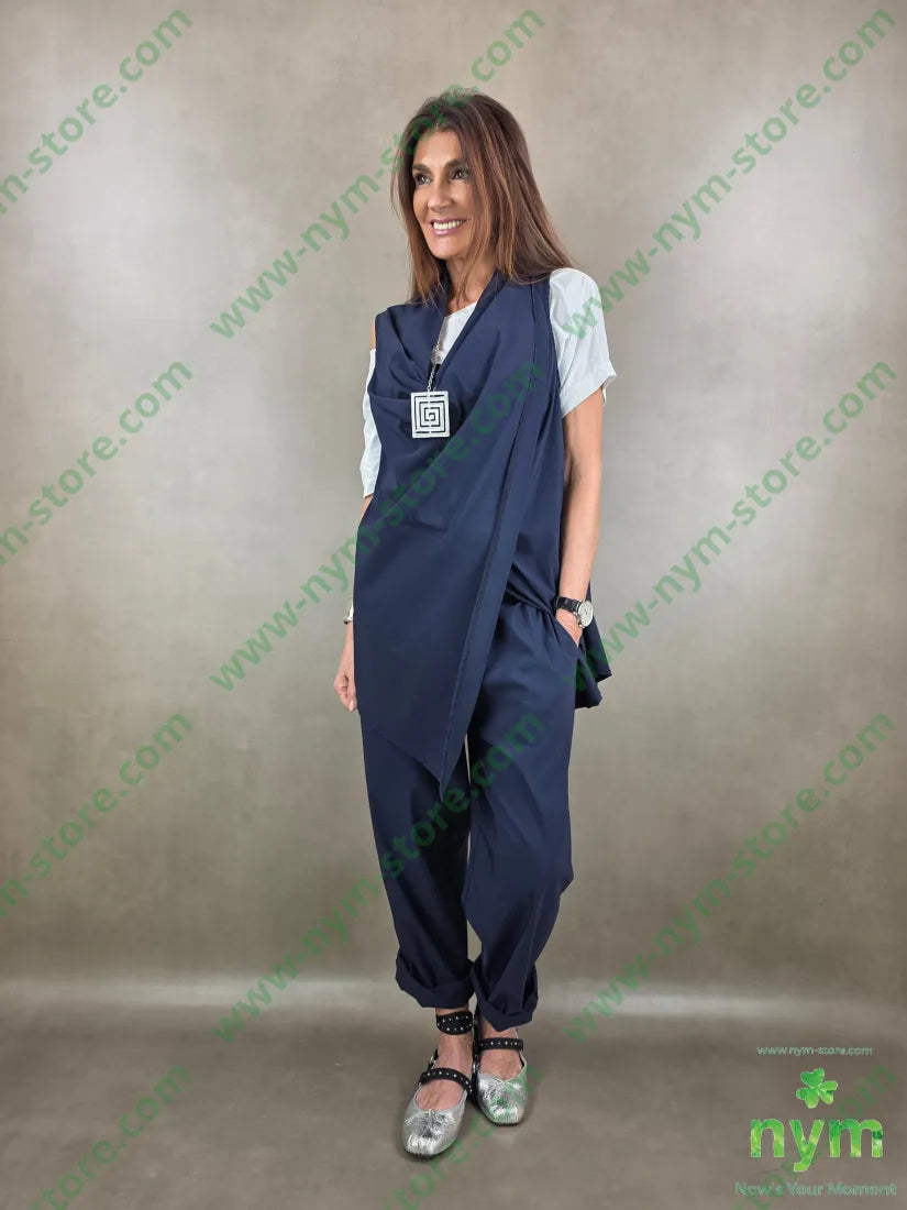 tunica incrocio di bengalina 65vi30ny5ea - CAMICIA