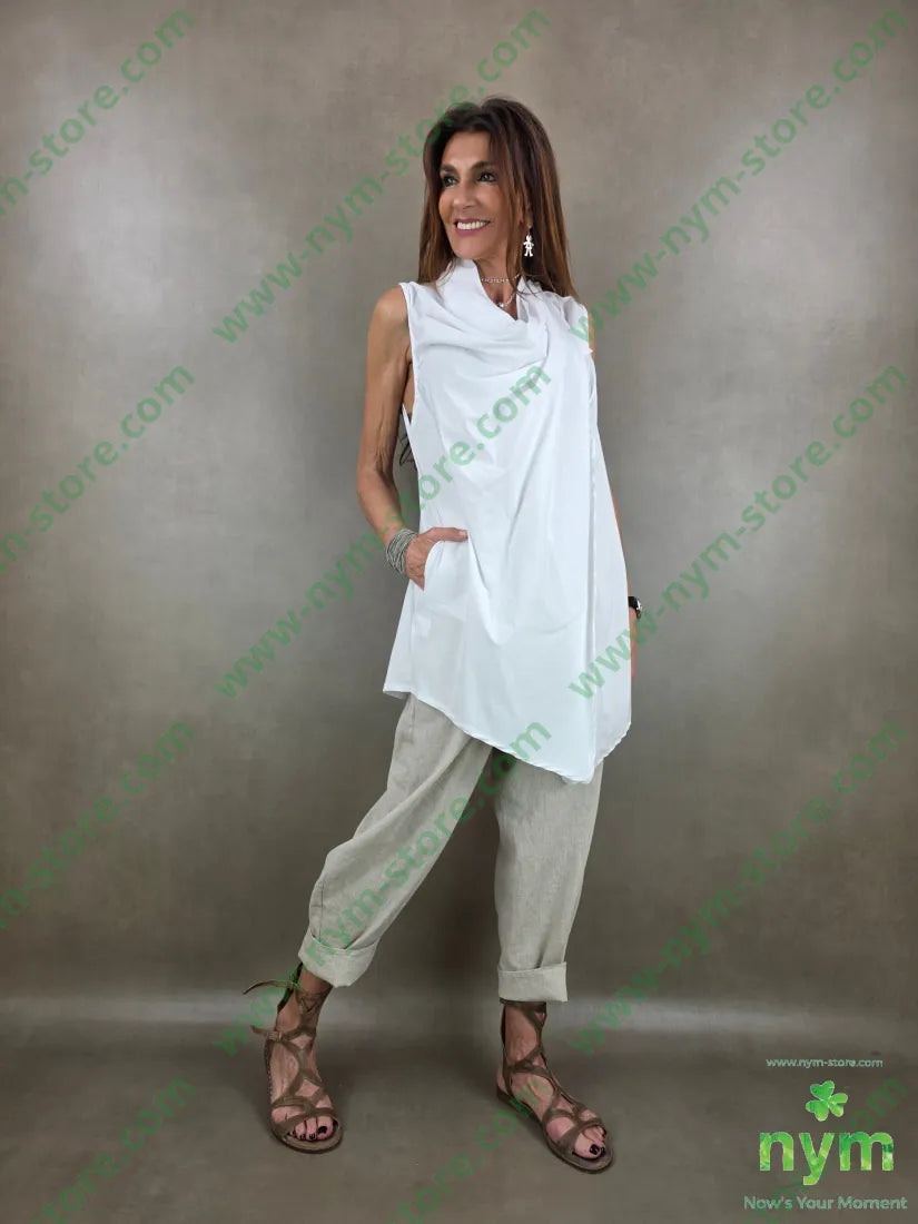 tunica incrocio di bengalina 65vi30ny5ea - CAMICIA