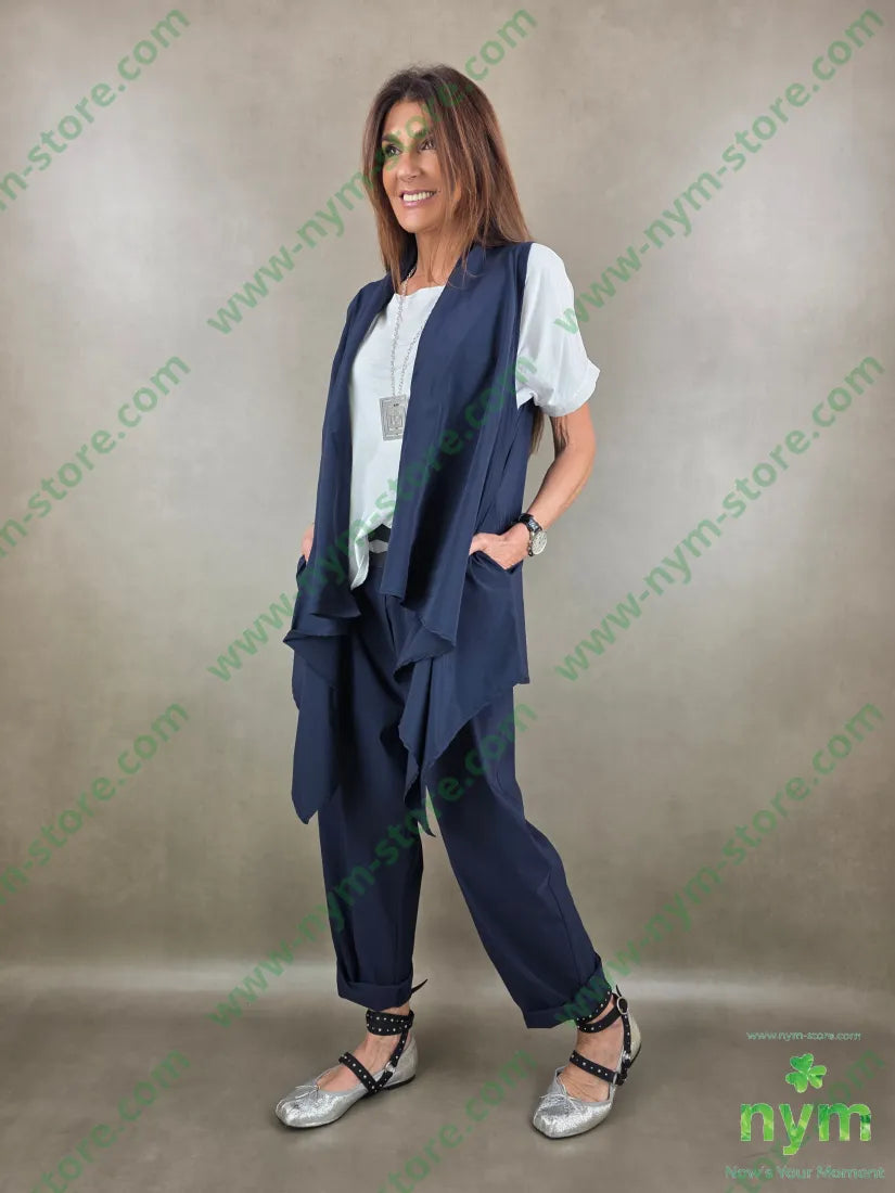 tunica incrocio di bengalina 65vi30ny5ea - CAMICIA